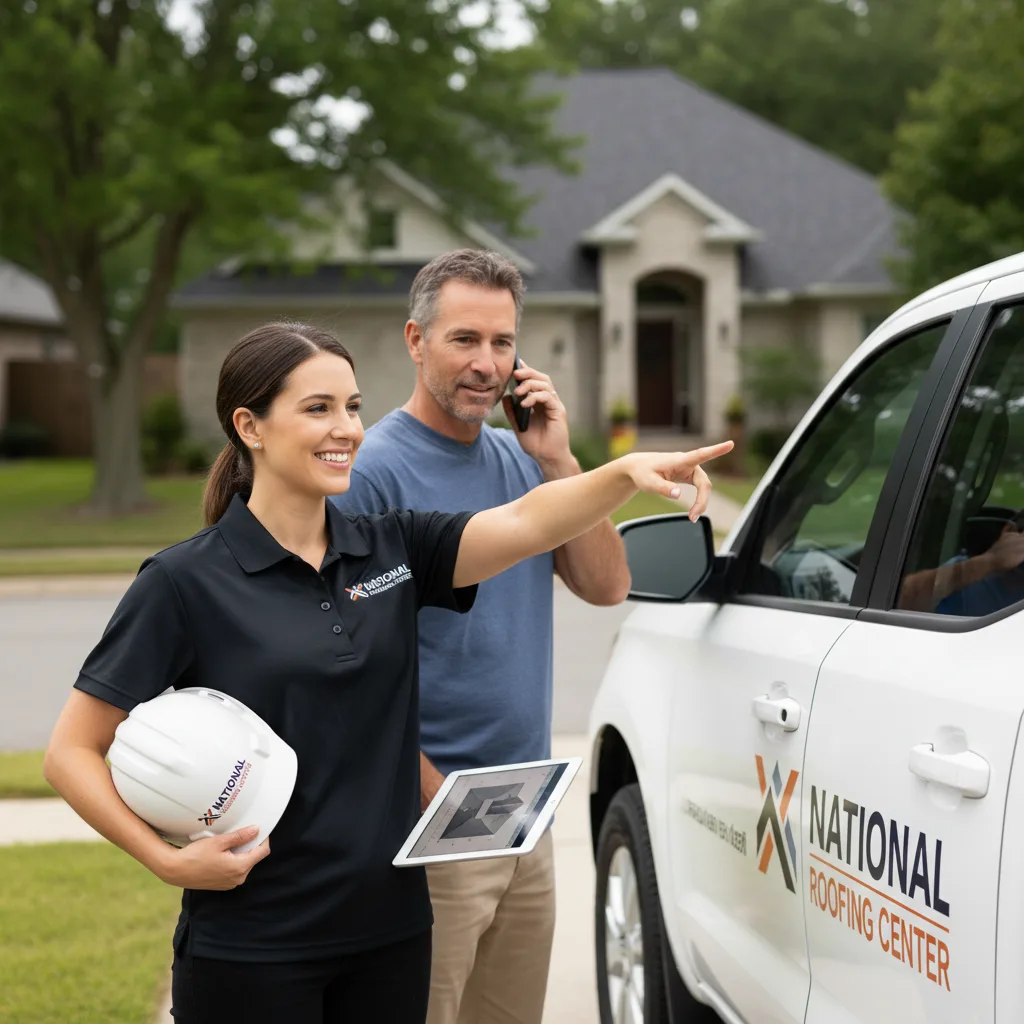 National Roofing Center customer support in Bailey